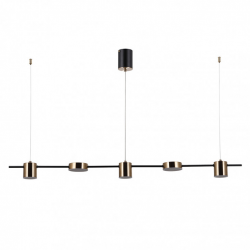 REMDAL PND-16374-5-BK-4K LAMPA WISZĄCA LED  ITALUX 4000k