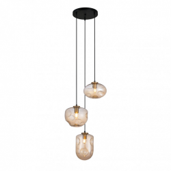 HATELLA PND-112038-3A-BRO+AMB LAMPA WISZĄCA ITALUX