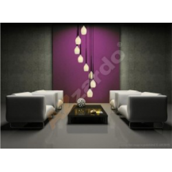 IZZA 8 PLAFON NOWOCZESNY AZZARDO MD1288A-8W