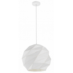 LP-8069/1P S WH REUS LAMPA WISZĄCA KULA MAŁA BIAŁA LIGHT...