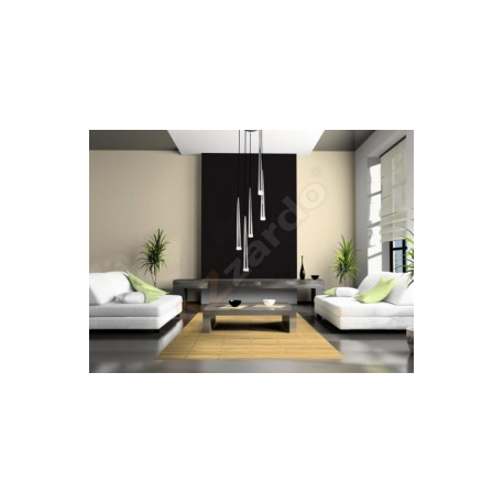 STYLO 5 CHROME LAMPA WISZĄCA AZZARDO MD1220A-5