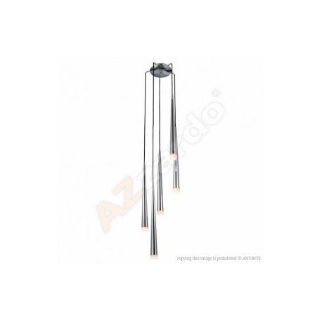 STYLO 5 CHROME LAMPA WISZĄCA AZZARDO MD1220A-5
