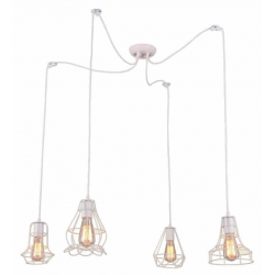 IMPERIA 4 LAMPA WISZĄCA BIAŁA LP-2309/4P WH LIGHT PRESTIGE