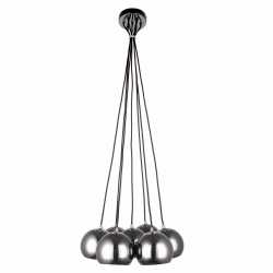 PUNTO 7 LAMPA WISZĄCA GRAFIT LP-22872/7P LIGHT PRESTIGE