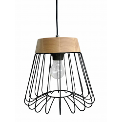 NIDO WISZĄCA CZARNA LP-128/1P BK LIGHT PRESTIGE