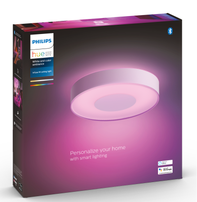 Philips Hue White and color ambiance Lampa sufitowa Infuse M 33,5 W (biała)