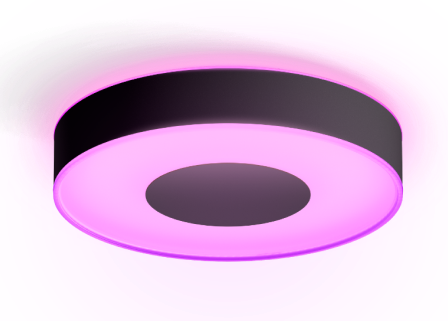 Philips Hue White and color ambiance Lampa sufitowa Infuse M 33,5 W (czarna)