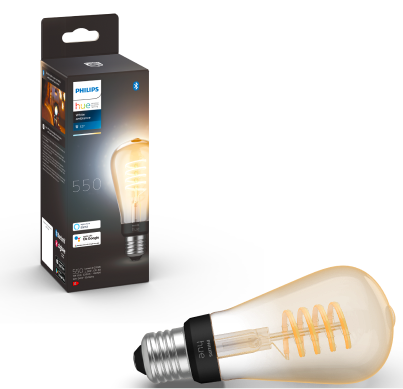Philips Hue White ambiance Żarówka Filament  ST64 E27
